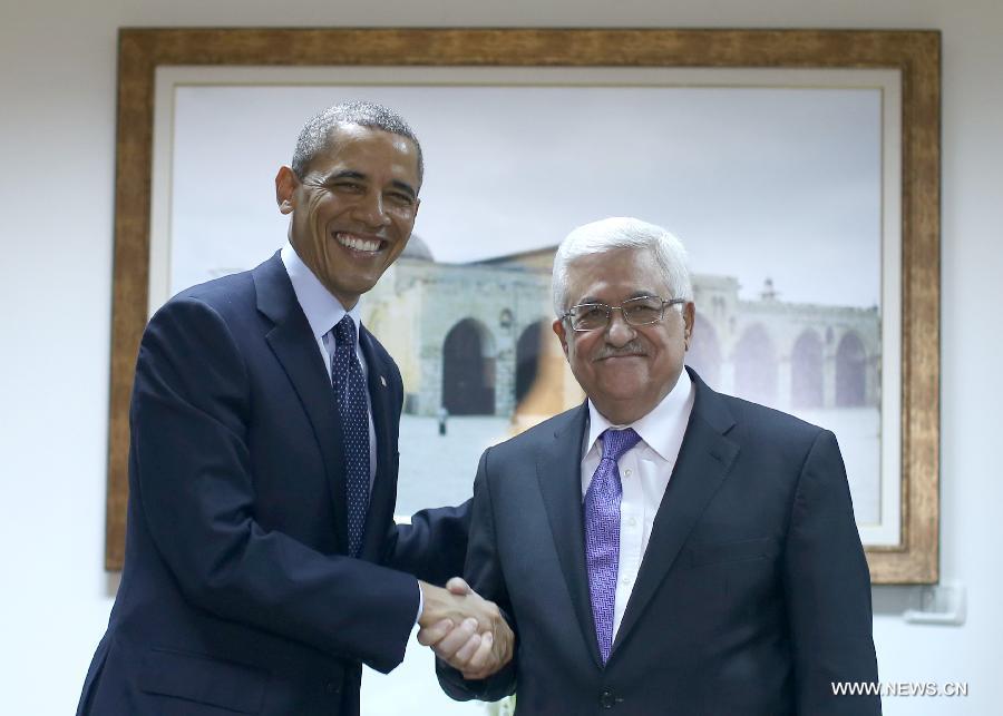 Obama réitère l'engagement américain à établir un Etat palestinien (4)