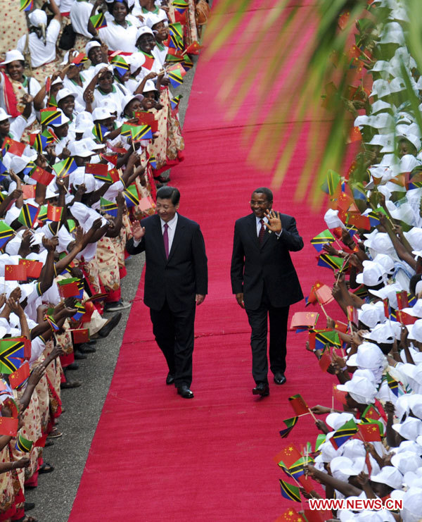 La Chine et la Tanzanie conviennent d'étalir un partenariat global de coopération
