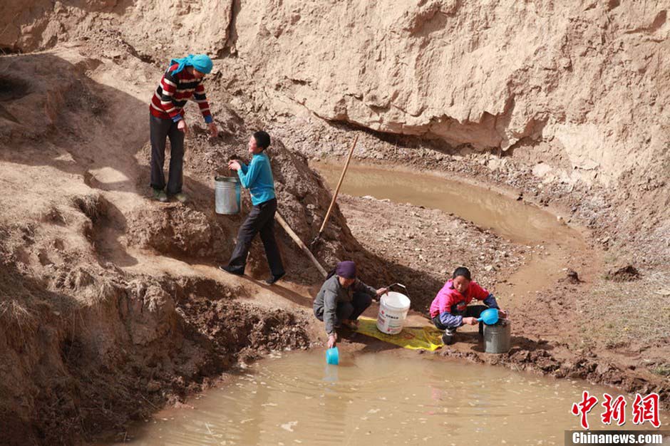 La sécheresse menace l'eau potable dans le Gansu