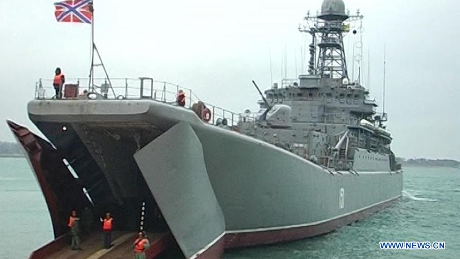 Photos : manoeuvres d'ampleur russes en mer Noire
