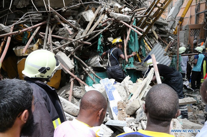 Au moins trois morts dans l'effondrement d'un bâtiment en Tanzanie