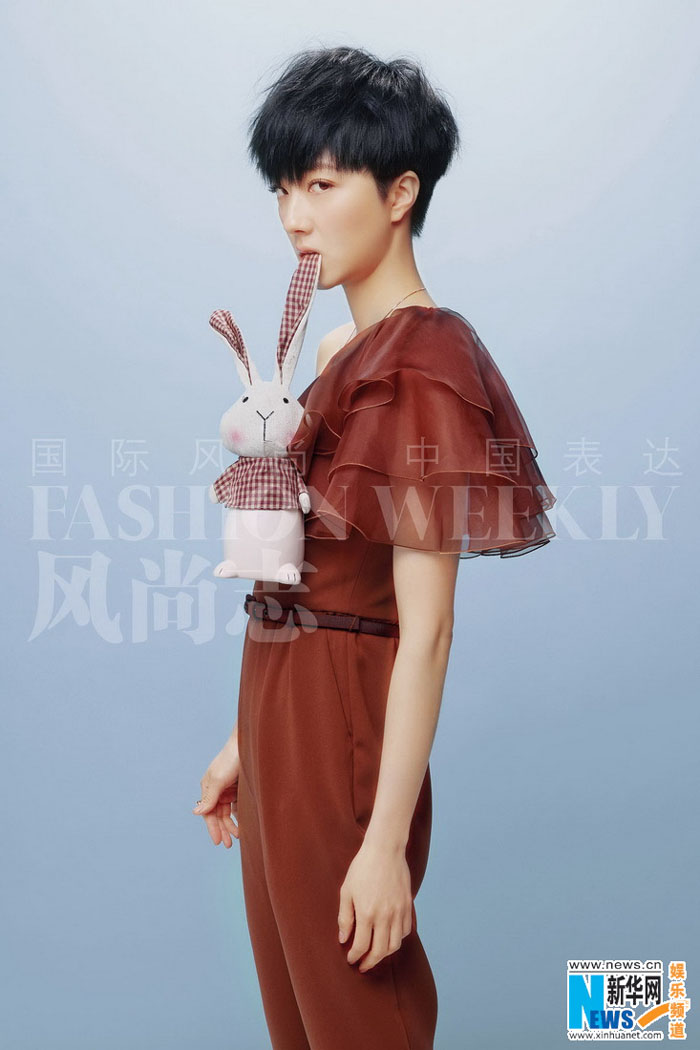 L'actrice chinoise Gui Lunmei pose pour un magazine (3)