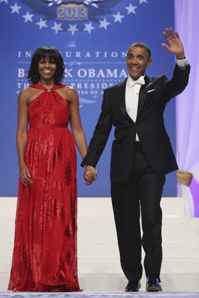 Barack Obama, président des États-Unis et son épouse Michelle Obama