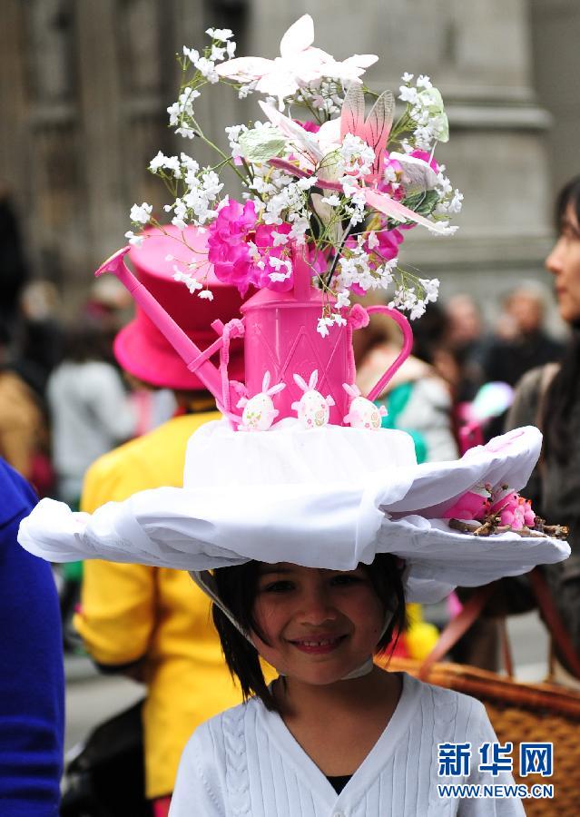 New York : les chapeaux extravagants du défilé de Pâques (5)