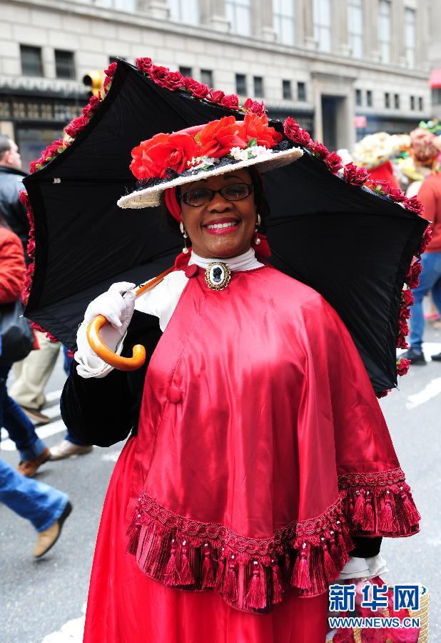 New York : les chapeaux extravagants du défilé de Pâques (2)