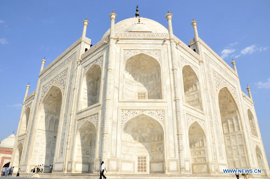 EN IMAGES: le très célèbre Taj Mahal en Inde (2)