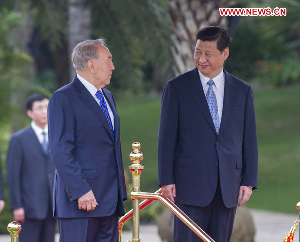 Les présidents chinois et kazakh s'entretiennent sur les relations bilatérales (4)