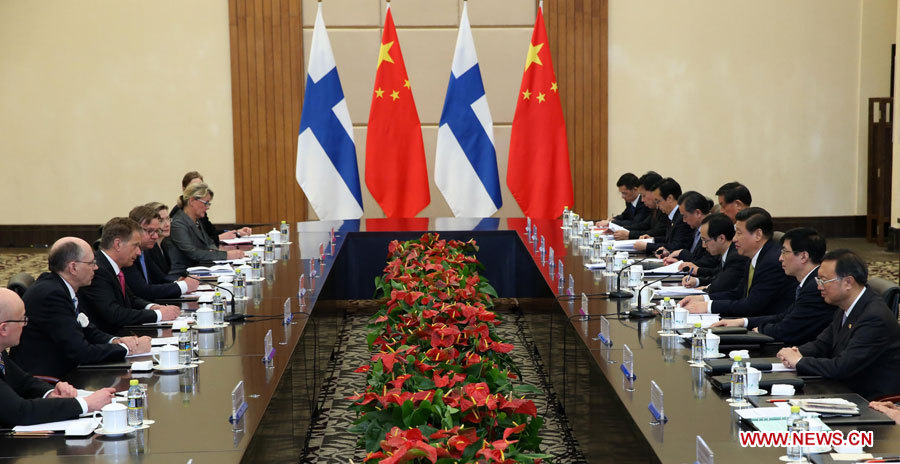 La Chine et la Finlande annoncent un partenariat tourné vers l'avenir