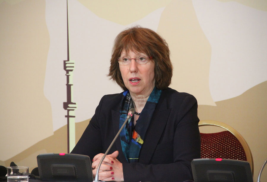 La chef de la diplomatie de l'Union européenne Catherine Ashton