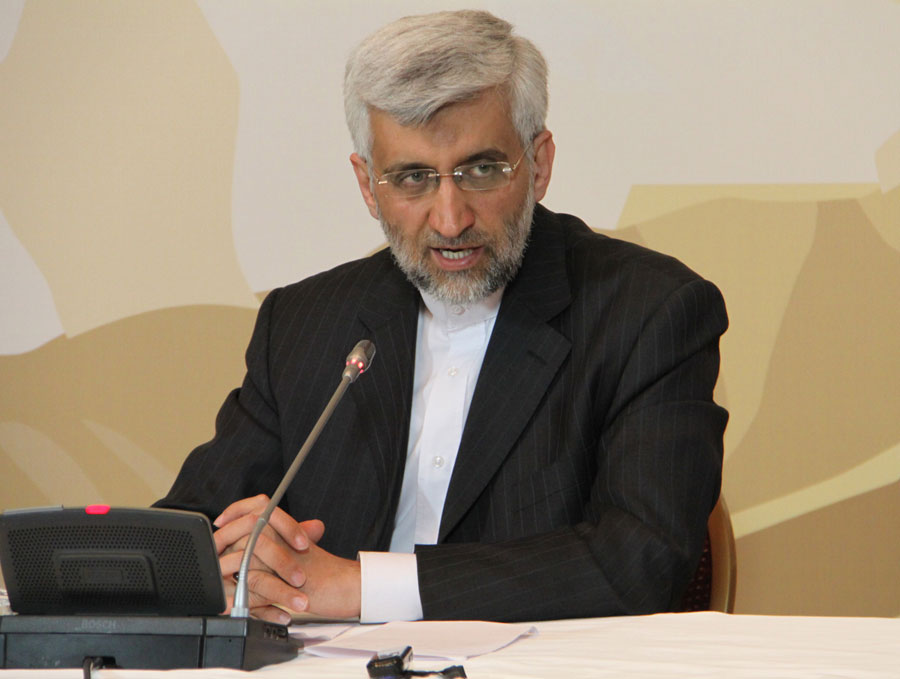 Le négociateur en chef de l'Iran Saeed Jalili