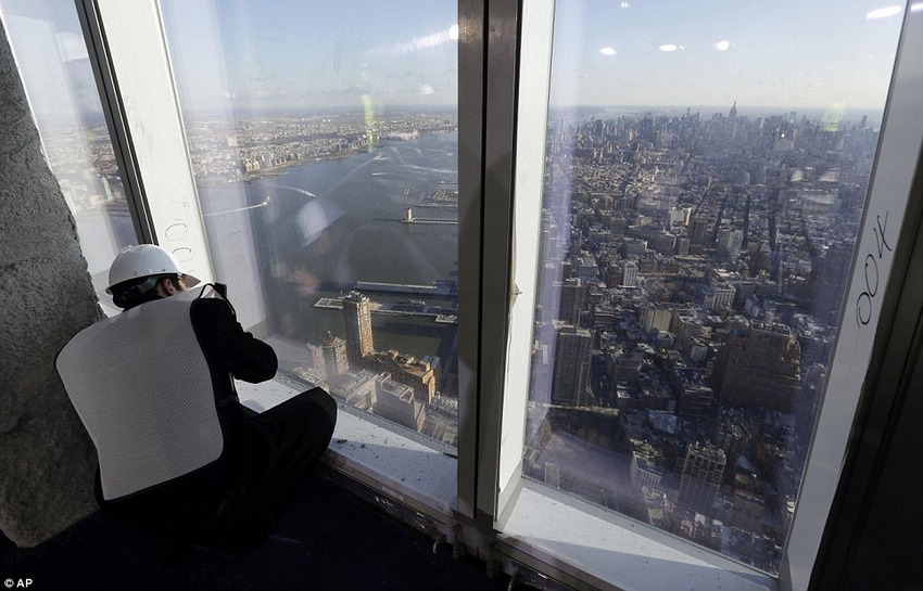 Des photos panoramiques prises du haut du One World Trade Center (6)