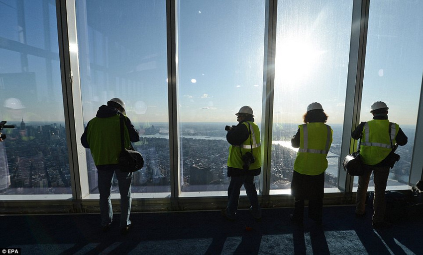 Des photos panoramiques prises du haut du One World Trade Center (3)