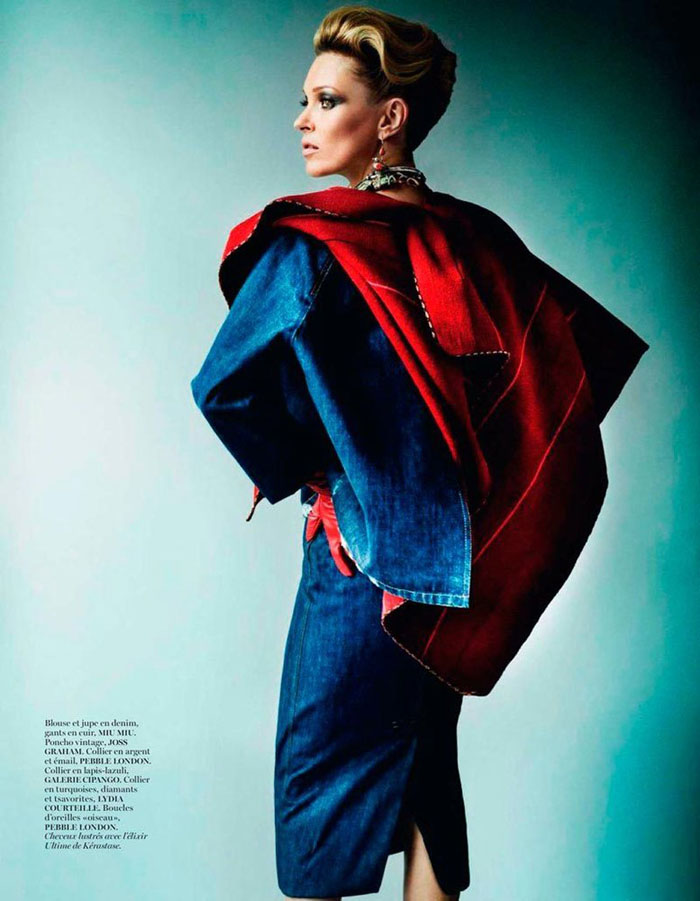 Kate Moss en couverture de VOGUE Paris (7)