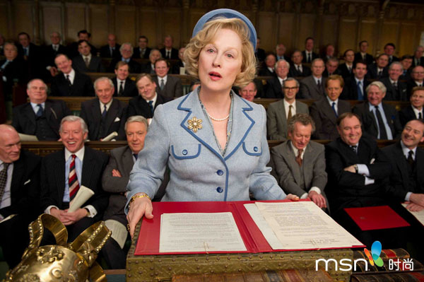 En 2012, l'actrice américaine Meryl Streep interprète le rôle de l'ex-Première ministre britannique Margaret Thatcher dans le film La Dame de Fer.