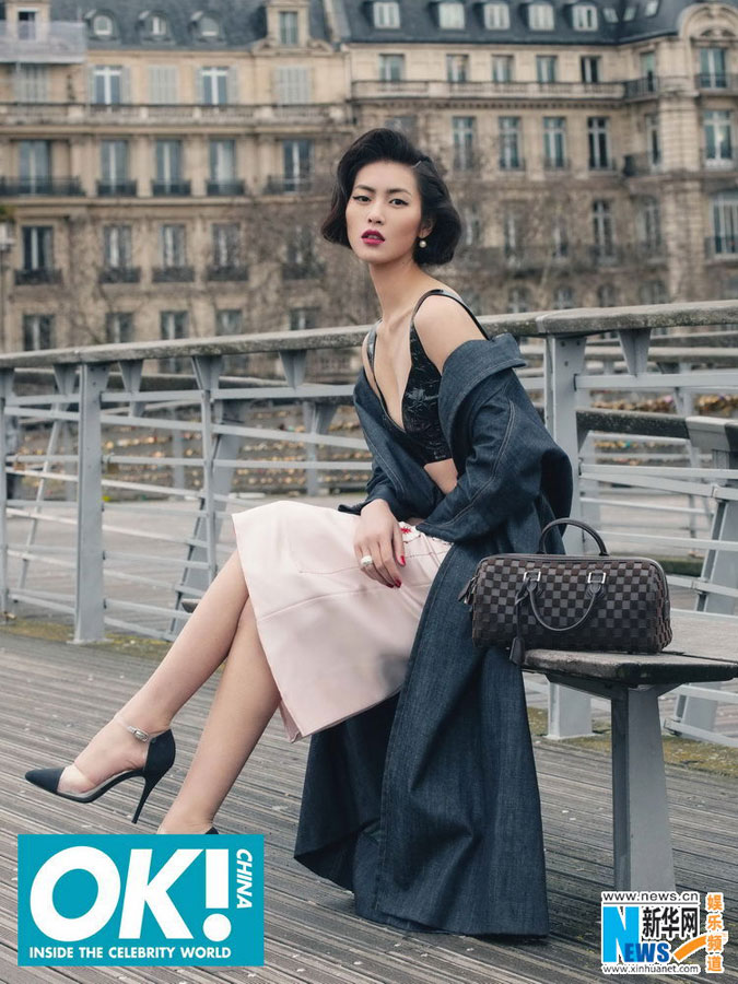 Le top-modèle chinois Liu Wen illustre China OK ! (10)