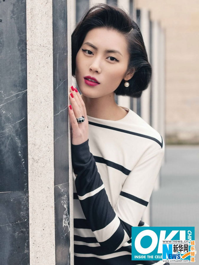 Le top-modèle chinois Liu Wen illustre China OK ! (9)