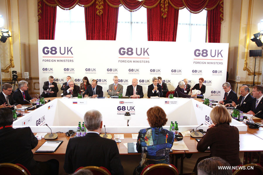 Les ministres des Affaires étrangères du G8 expriment leur soutien à la prévention et à la résolution des conflits (2)
