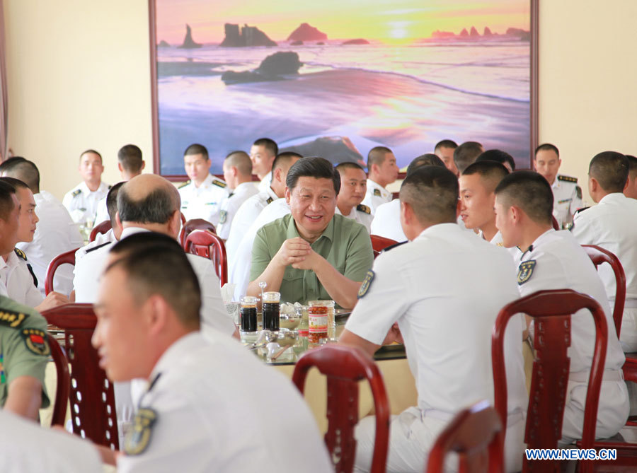 Le président chinois appelle à une marine plus forte (5)