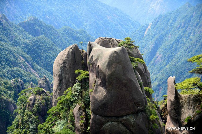 Chine: paysages du mont Sanqing dans la province du Jiangxi (7)