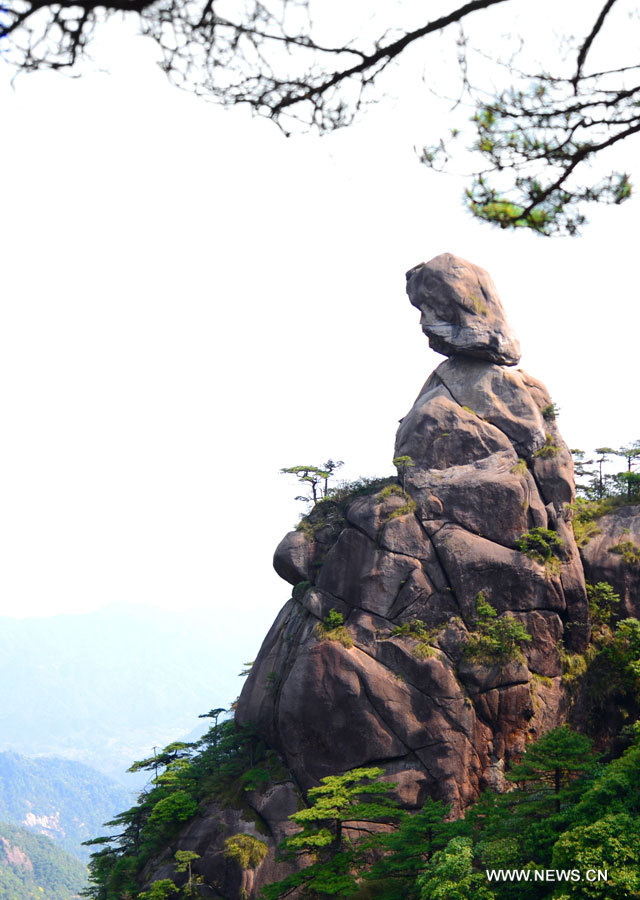Chine: paysages du mont Sanqing dans la province du Jiangxi (2)