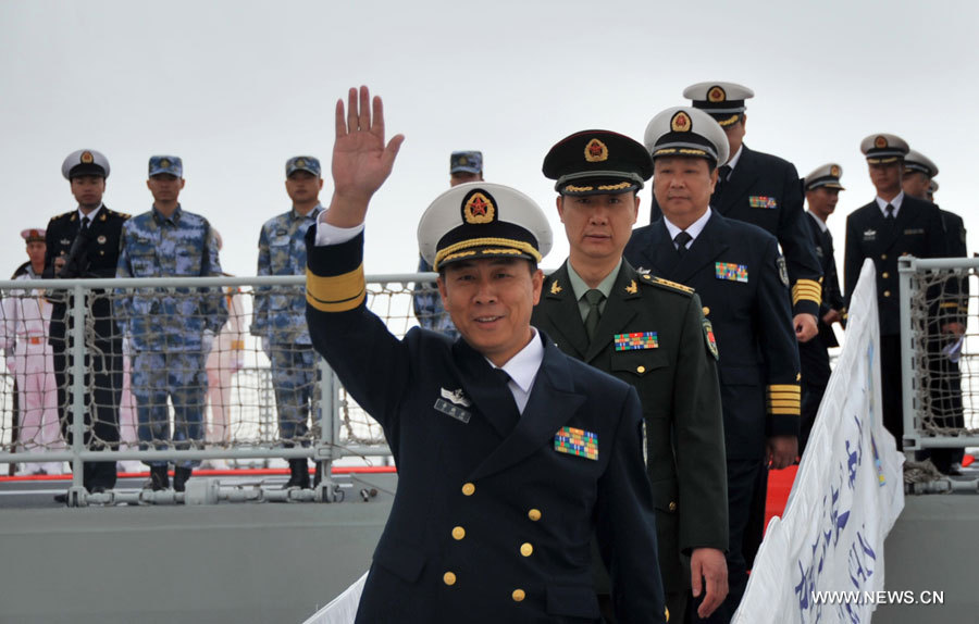 La flottille de l'escorte navale chinoise en visite au Portugal (4)