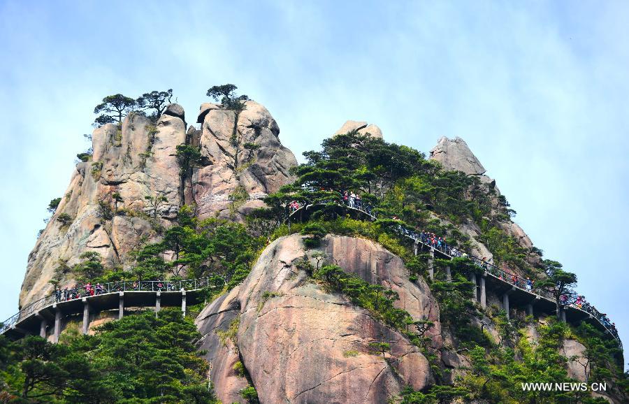 Le mont chinois Sanqing dans le Jiangxi (4)