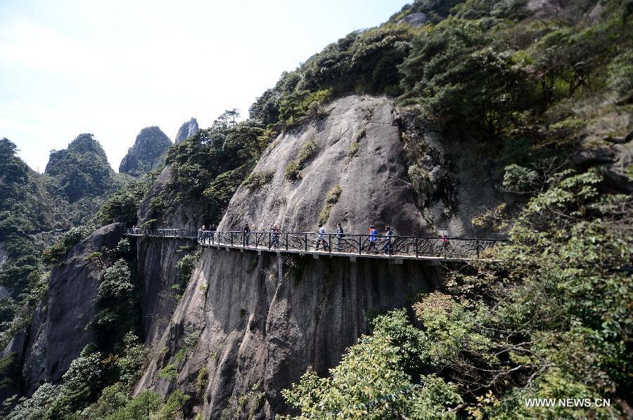Le mont chinois Sanqing dans le Jiangxi (5)