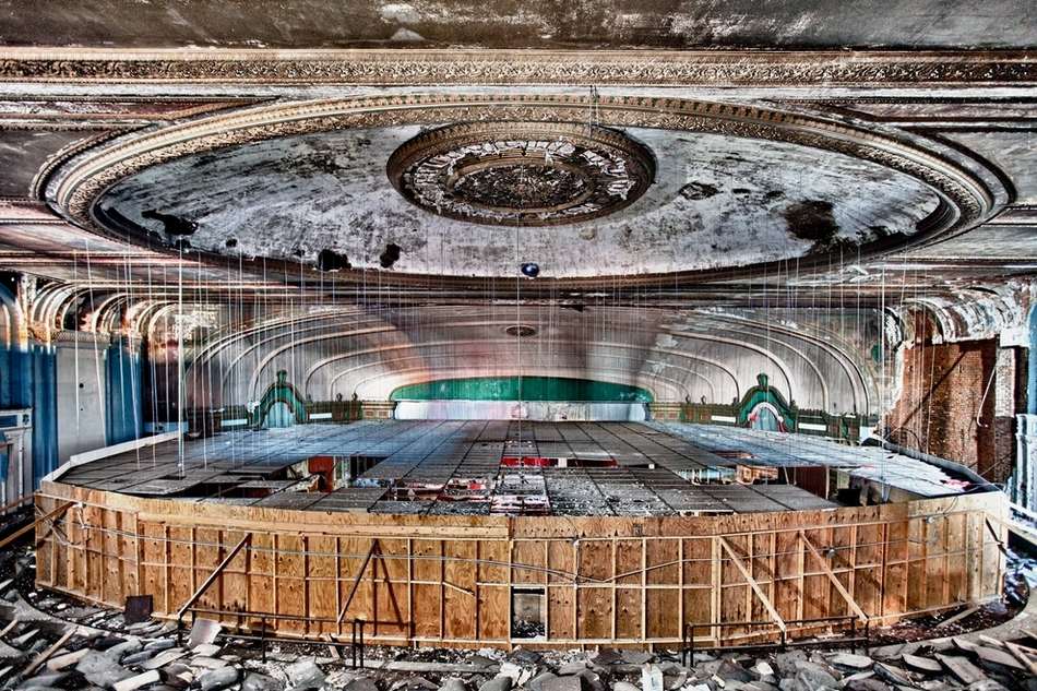 Le théâtre de Lawndale à Chicago, aux États-Unis