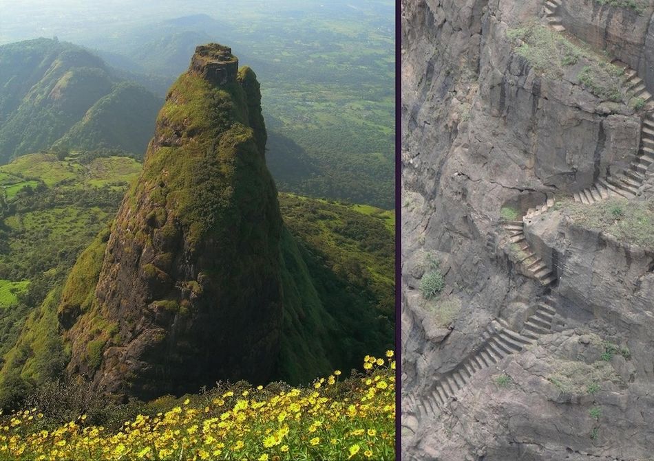 Le mont Kalavantin Durg, en Inde.