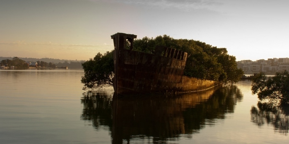 Le bateau SS Ayrfield, en Australie