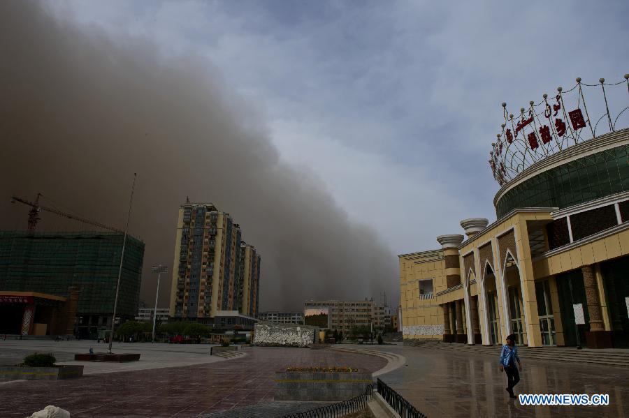 Des tempêtes de sable balayeront le nord-ouest de la Chine