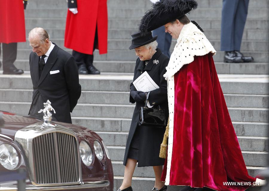 Les obsèques de l'ancien Premier ministre britannique Margaret Thatcher (6)