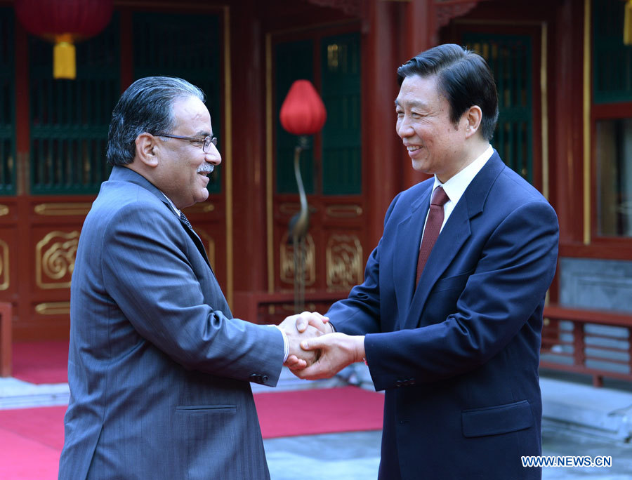 Le vice-président chinois rencontre une délégation népalaise