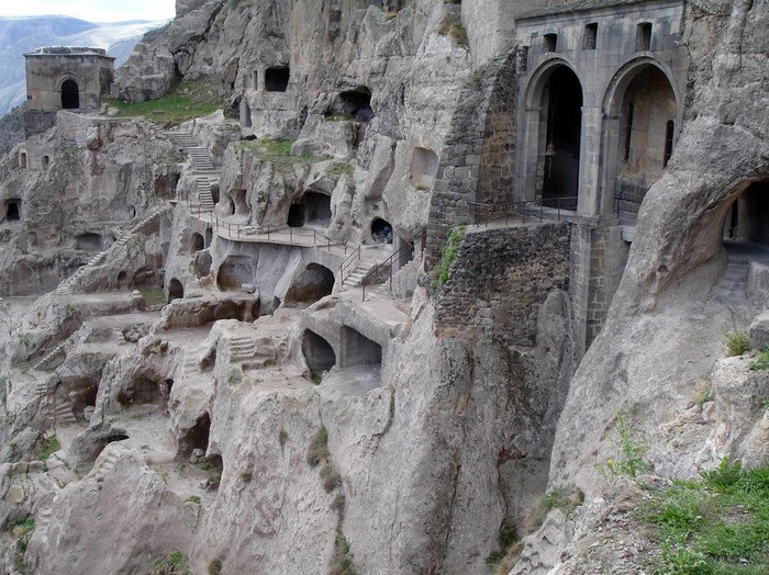 Vardezia, ville grotte en Géorgie, États-Unis