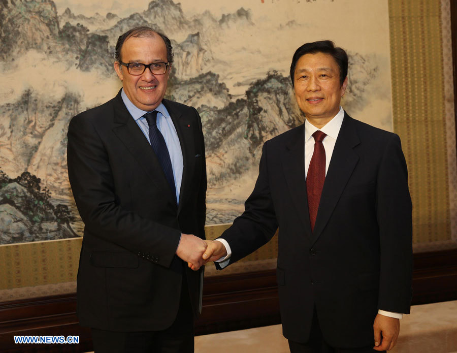 Le vice-président chinois rencontre l'envoyé spécial du roi du Maroc 