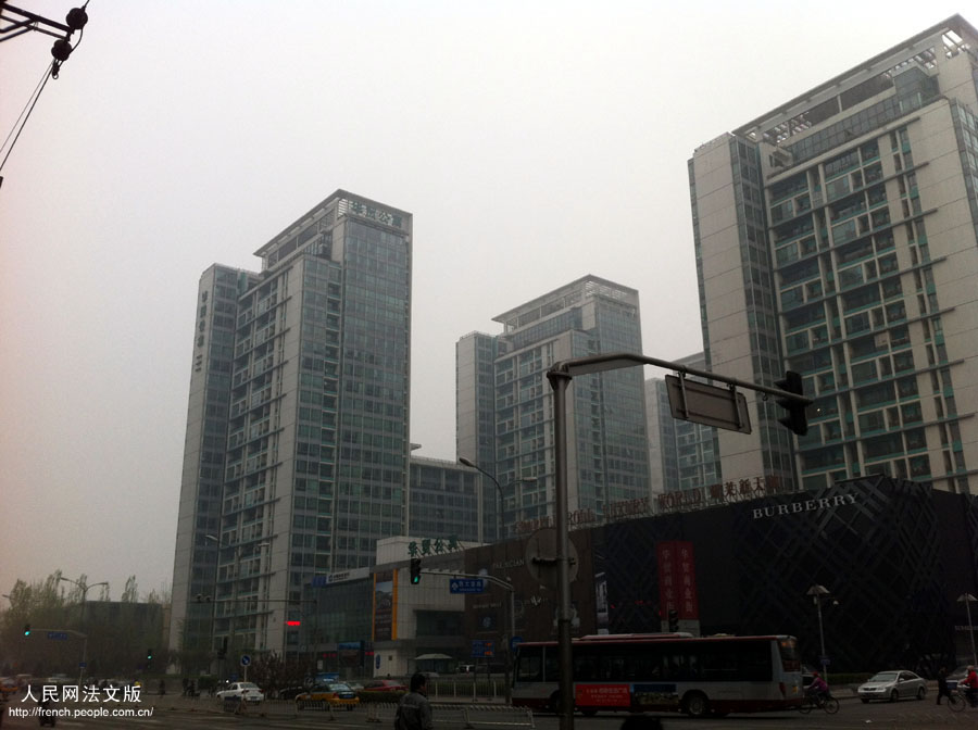Beijing : retour du smog et hausse des températures (5)