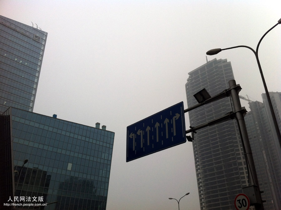 Beijing : retour du smog et hausse des températures