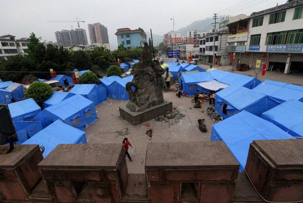 Séisme au Sichuan : des reliques culturelles endommagées (5)