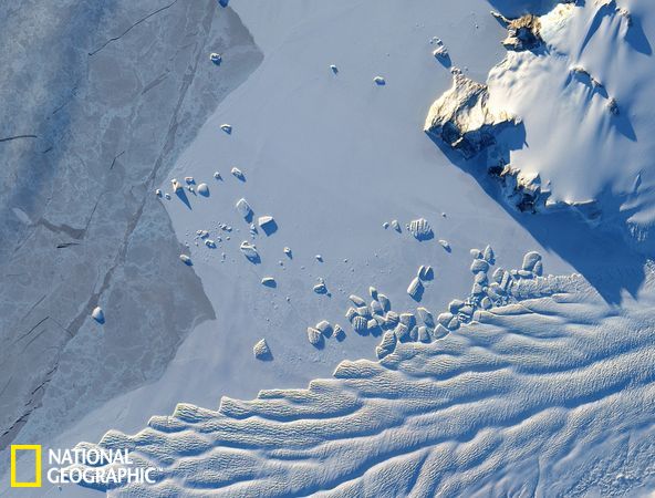 L'effondrement du glacier Matusevich, Antarctique