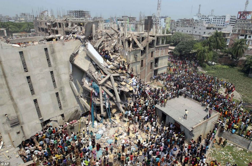 Effondrement d'un bâtiment au Bangladesh: le bilan des morts s'élève à 147
