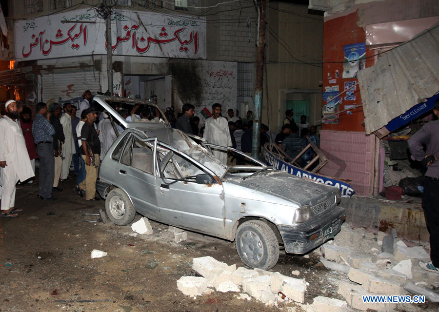 Pakistan : 5 morts et 14 blessés dans un attentat à Karachi (2)