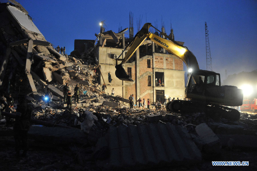Immeuble effondré au Bangladesh: 352 morts(nouveau bilan) (6)