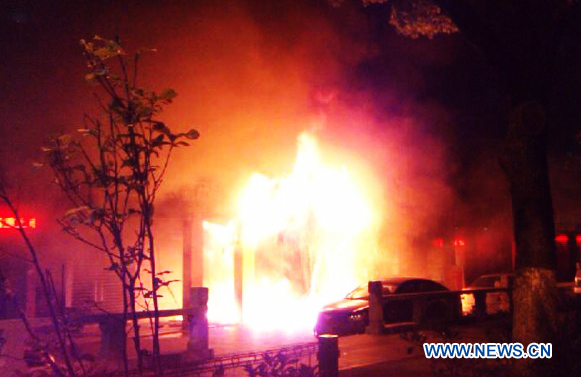 Chine : huit morts et deux blessés dans un incendie d'une boutique au Jiangsu 