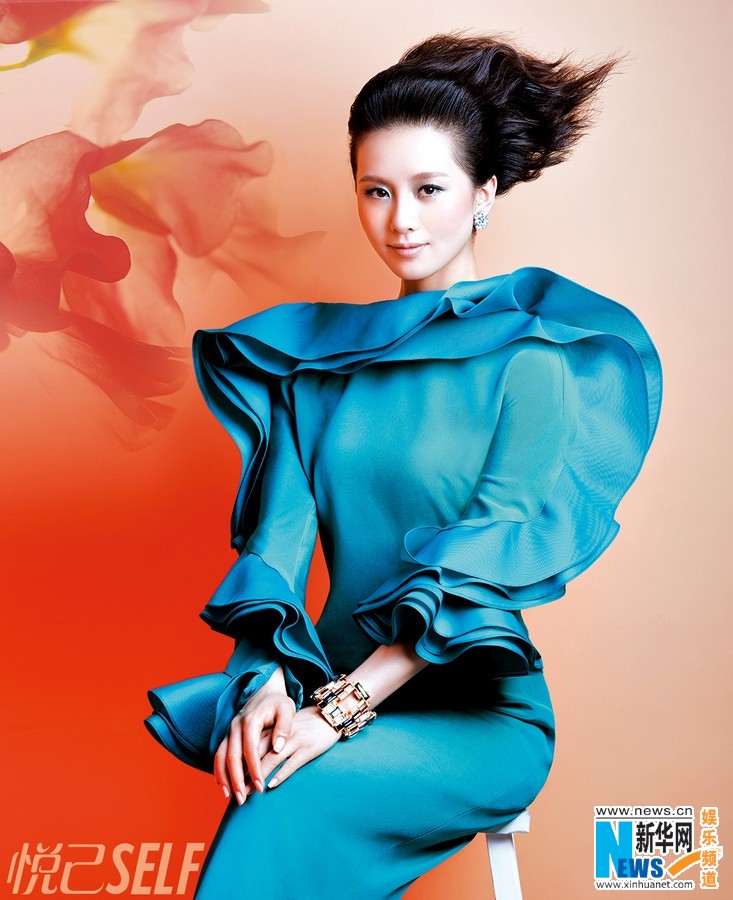 L'actrice chinoise Liu Shishi pose pour un magazine (7)