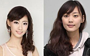Les candidates de Miss Corée du Sud avant et après le maquillage