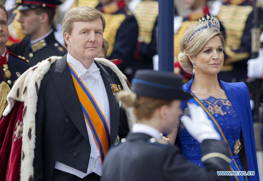 L'intronisation du nouveau roi néerlandais  (3)