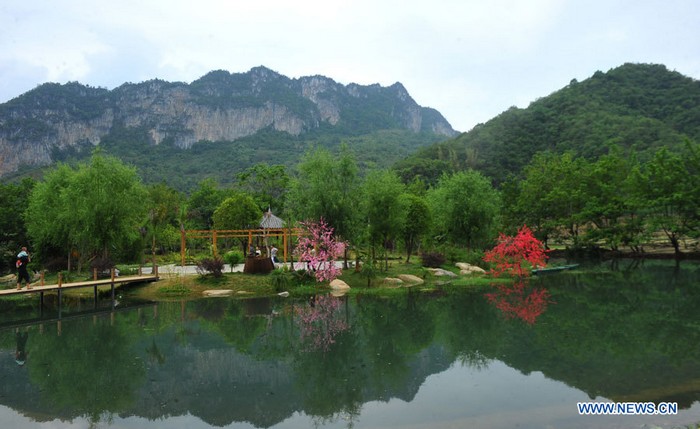 Chine : touristes au village de Bamei dans la province du Yunnan (2)