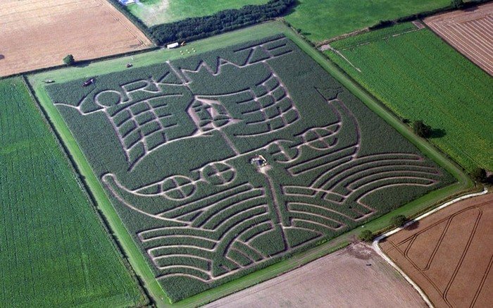 Le labyrinthe du Yorkshire