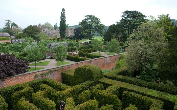 Le labyrinthe du château de Hampton Court