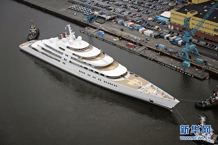 Le plus grand yacht du monde coûte plus cher que 600 millions de yuans